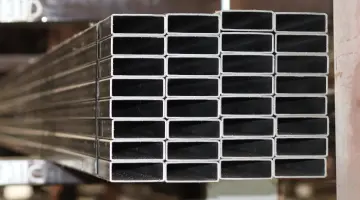 Rectangular steel tubing